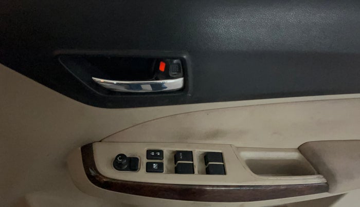 2018 Maruti Dzire ZXI, Petrol, Manual, 91,119 km, Driver Side Door Panels Control