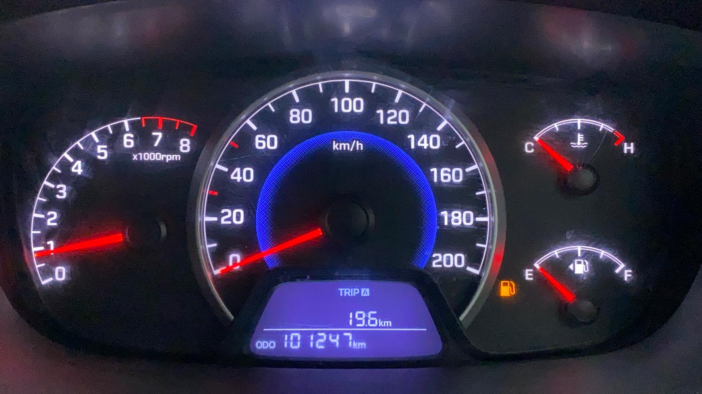 2016 Hyundai Grand i10 SPORTZ 1.2 KAPPA VTVT, CNG, Manual, 1,01,640 km, Odometer Image