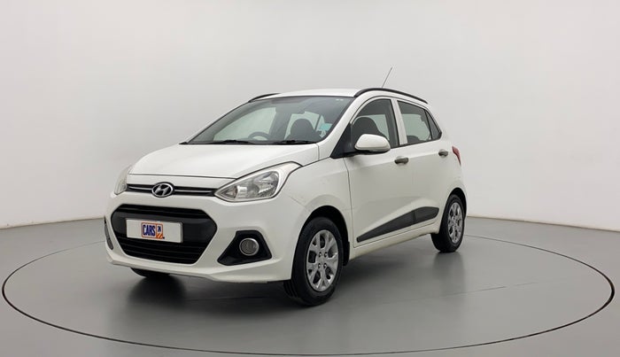 2016 Hyundai Grand i10 SPORTZ 1.2 KAPPA VTVT, CNG, Manual, 1,01,640 km, Left Front Diagonal