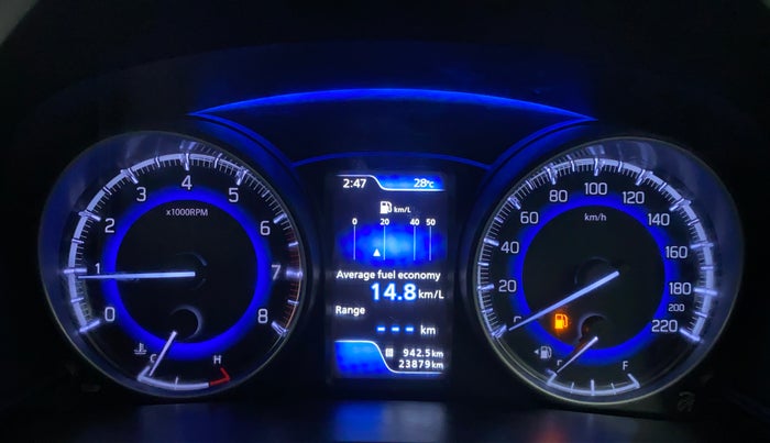 2017 Maruti Baleno RS 1.0 PETROL, Petrol, Manual, 24,251 km, Odometer Image