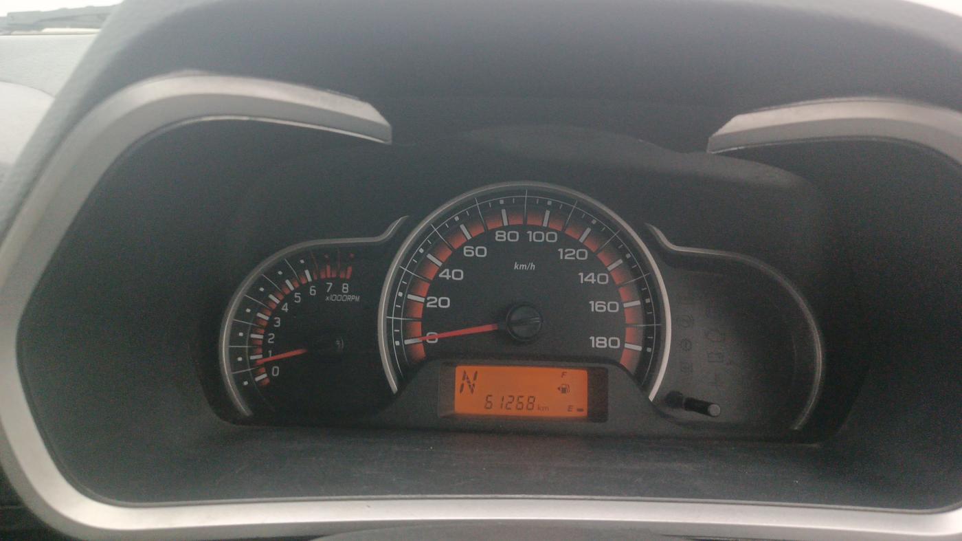 2015 Maruti Alto K10 VXI AMT, Petrol, Automatic, 61,267 km, Odometer Image