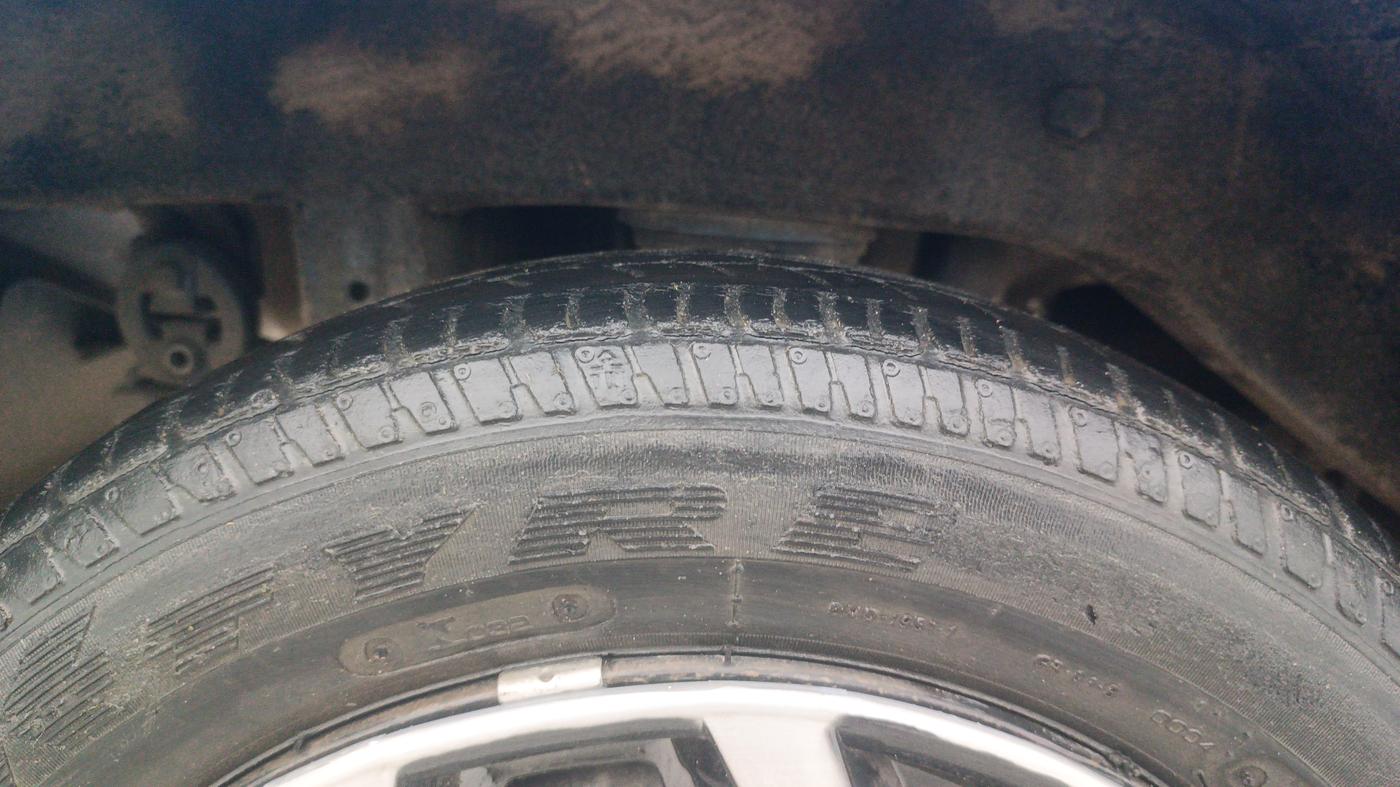 2015 Maruti Alto K10 VXI AMT, Petrol, Automatic, 61,267 km, Right Rear Tyre Tread
