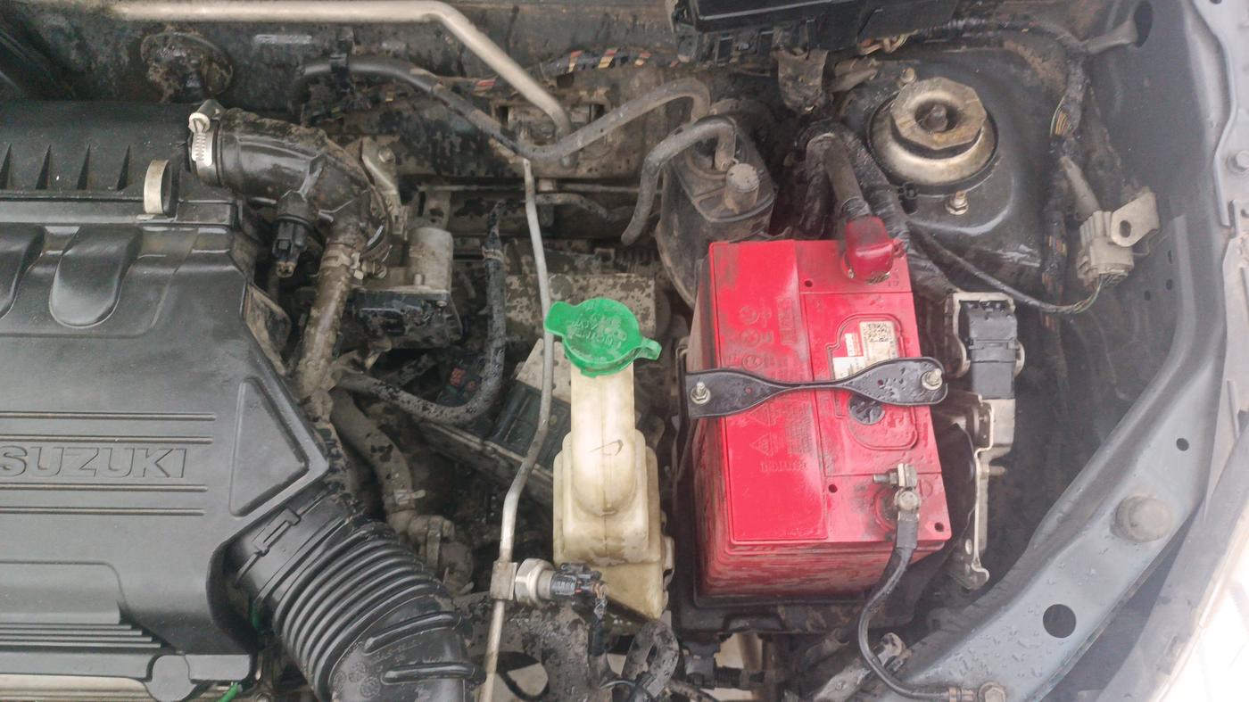 2015 Maruti Alto K10 VXI AMT, Petrol, Automatic, 61,267 km, Engine View - Left