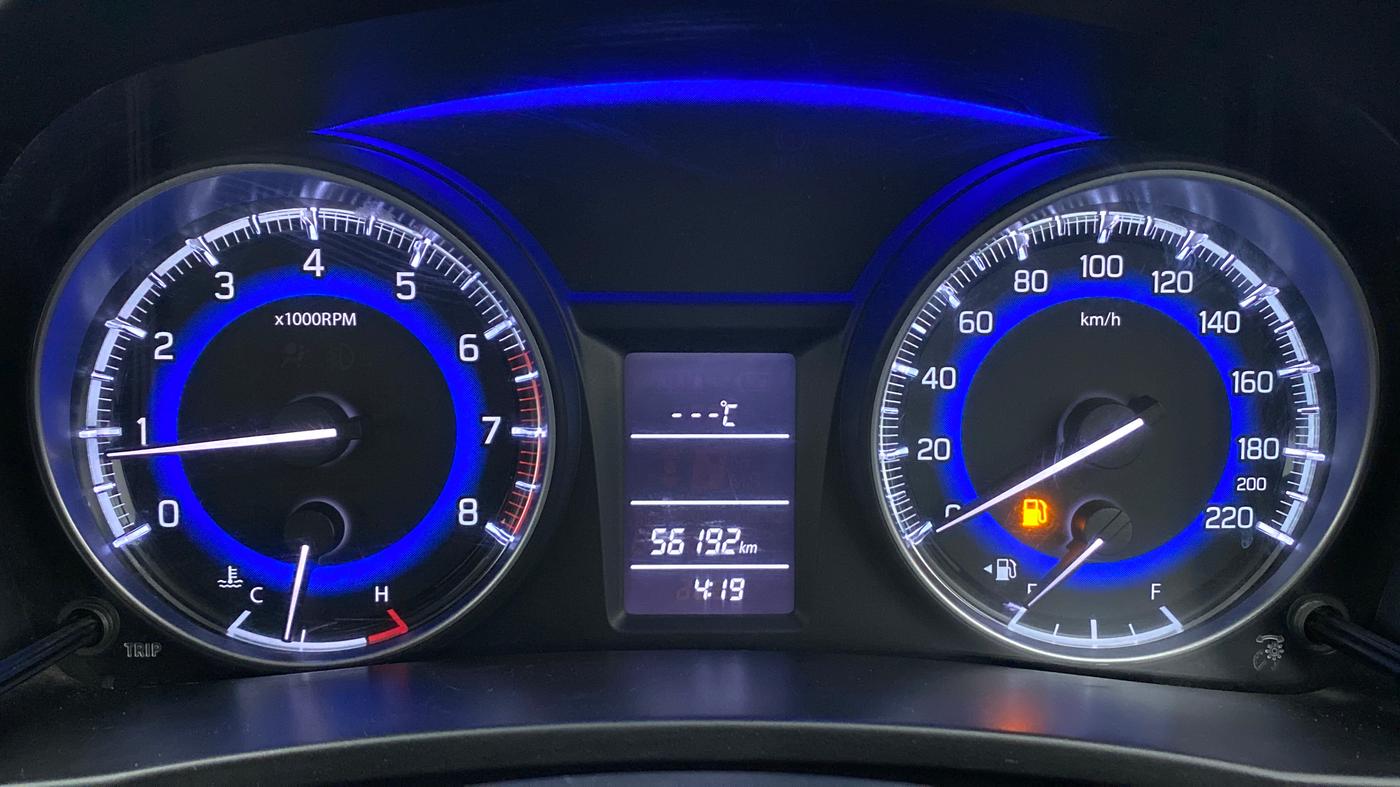 2016 Maruti Baleno DELTA PETROL 1.2, Petrol, Manual, 56,397 km, Odometer Image