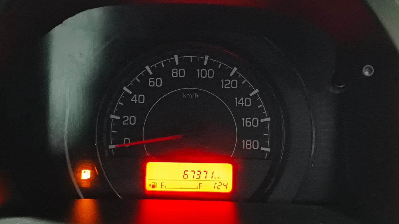 2021 Maruti New Wagon-R VXI 1.2, Petrol, Manual, 67,364 km, Odometer Image