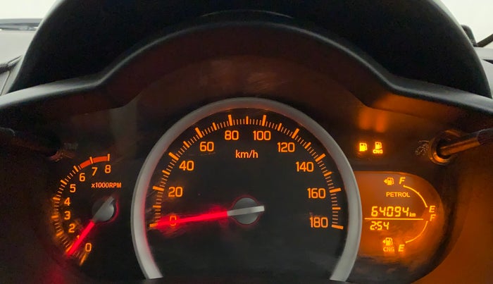 2015 Maruti Celerio VXI CNG, CNG, Manual, 64,094 km, Odometer Image