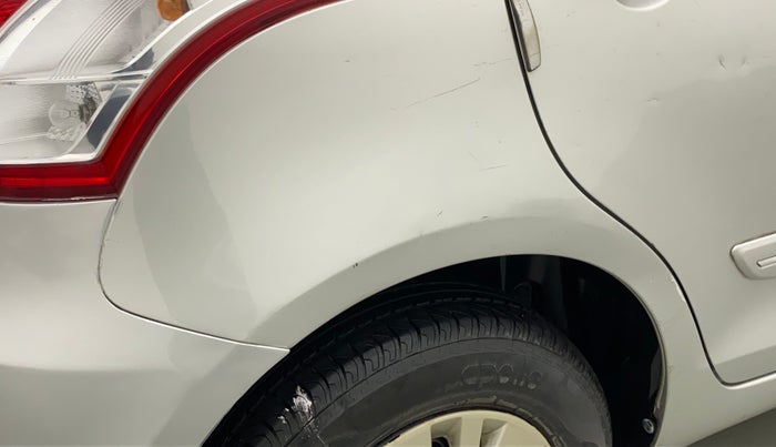 2014 Maruti Swift VXI, Petrol, Manual, 6,331 km, Right quarter panel - Slightly dented
