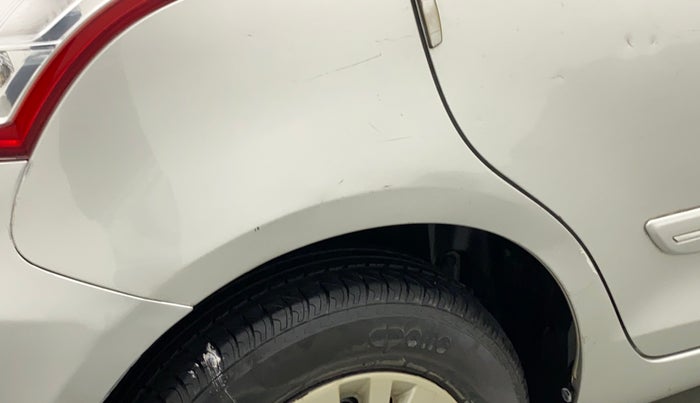 2014 Maruti Swift VXI, Petrol, Manual, 6,331 km, Right quarter panel - Minor scratches