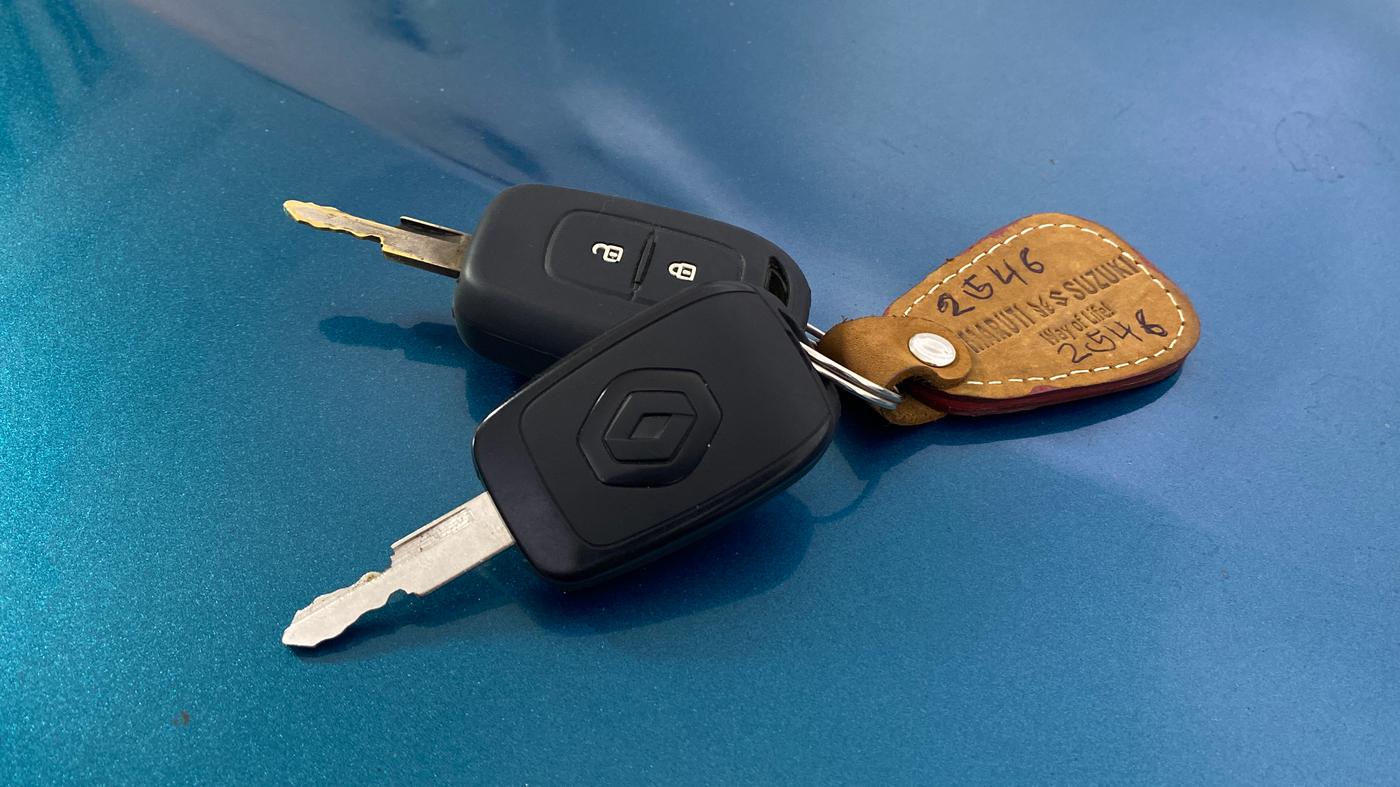 2021 Renault Kwid RXT 1.0 AMT (O), Petrol, Automatic, 17,374 km, Key Close Up