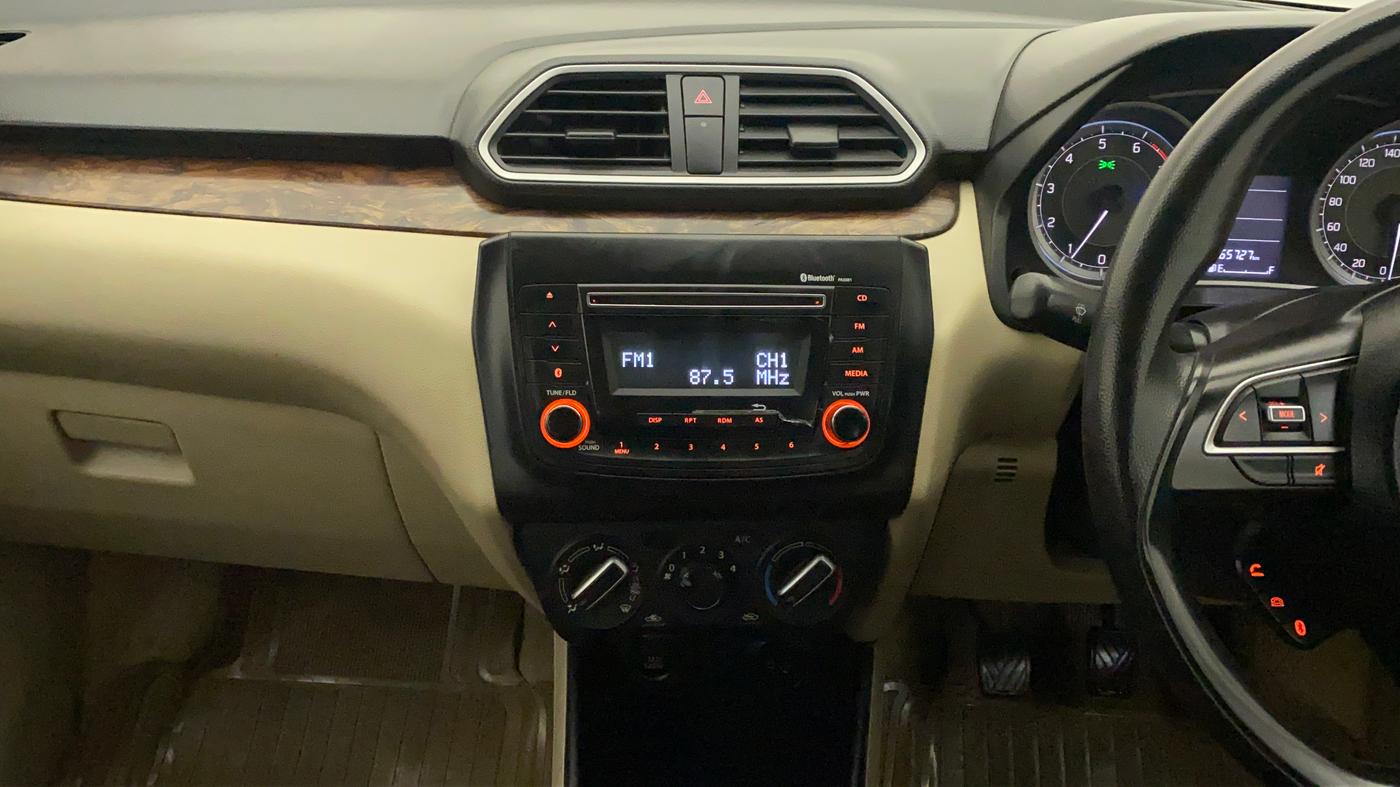 2017 Maruti Dzire VXI, Petrol, Manual, 65,727 km, Air Conditioner