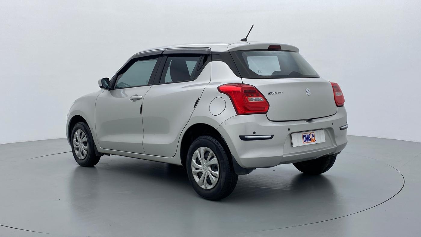 2018 Maruti Swift VXI D, Petrol, Manual, 4,044 km, Left Back Diagonal (45- Degree) View