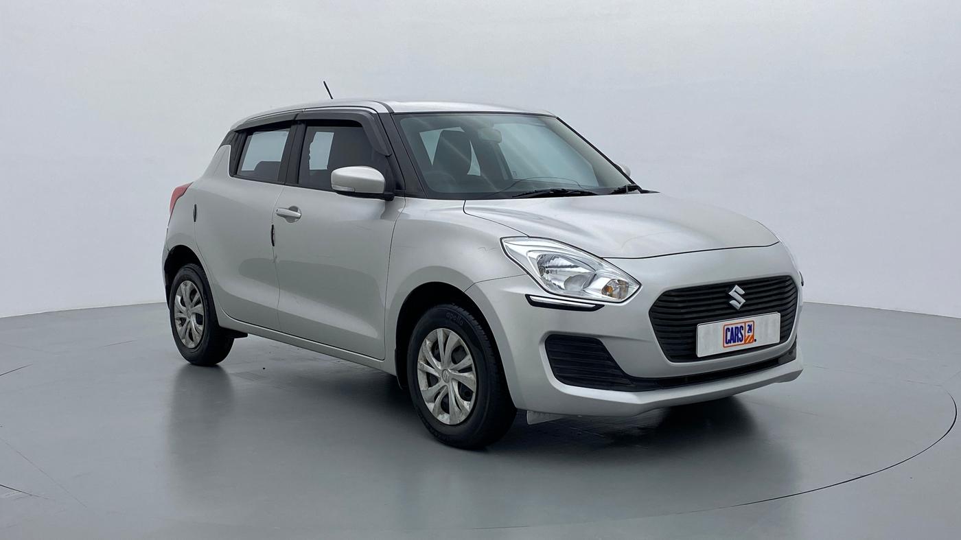 2018 Maruti Swift VXI D, Petrol, Manual, 4,044 km, Right Front Diagonal (45- Degree) View