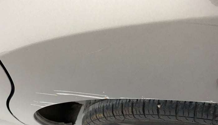 2018 Datsun Redi Go S 1.0 AMT, Petrol, Automatic, 19,604 km, Left quarter panel - Slightly dented