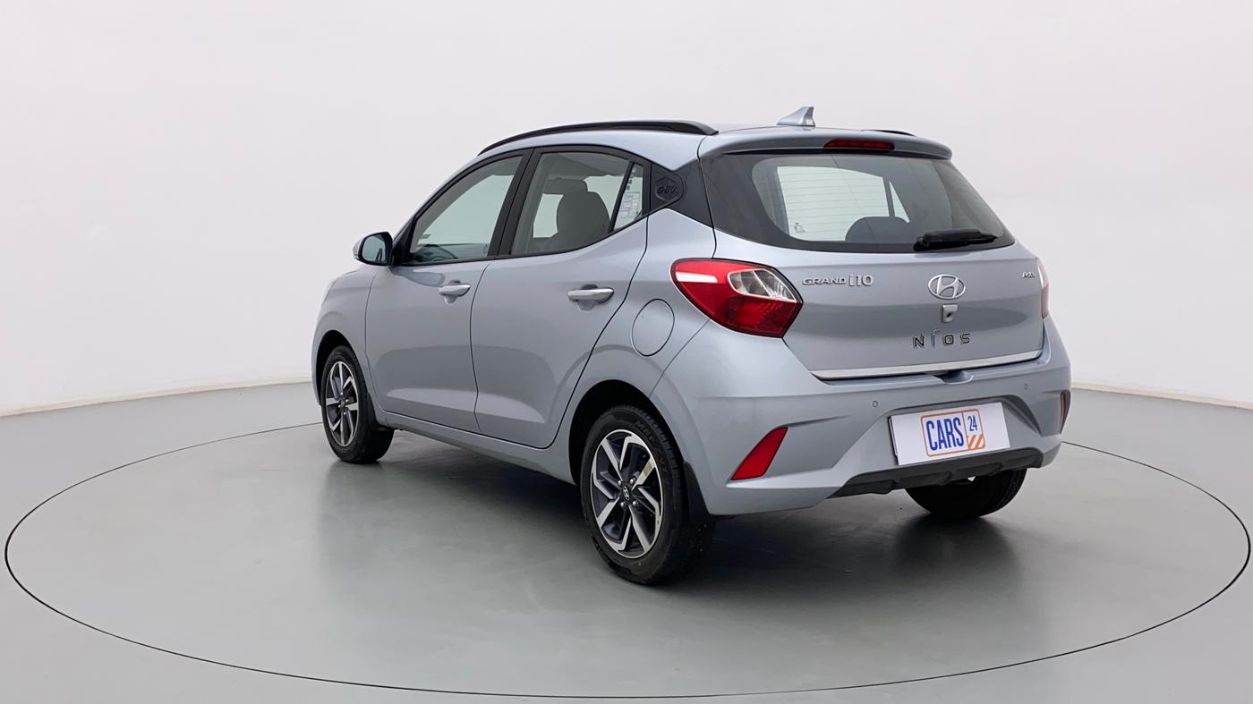 2021 Hyundai GRAND I10 NIOS ASTA 1.2 KAPPA VTVT, Petrol, Manual, 10,264 km, Left Back Diagonal