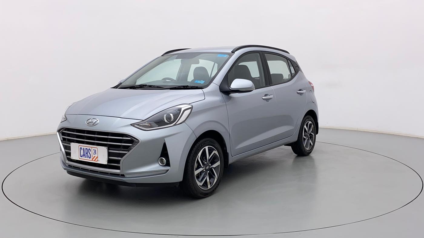 2021 Hyundai GRAND I10 NIOS ASTA 1.2 KAPPA VTVT, Petrol, Manual, 10,264 km, Left Front Diagonal