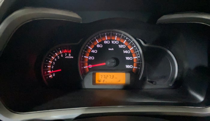 2015 Maruti Alto K10 VXI, Petrol, Manual, 77,254 km, Odometer Image