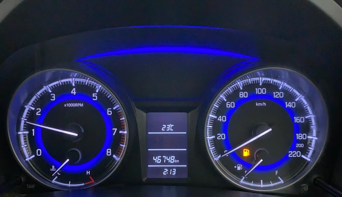 2017 Maruti Baleno DELTA PETROL 1.2, Petrol, Manual, 46,747 km, Odometer Image