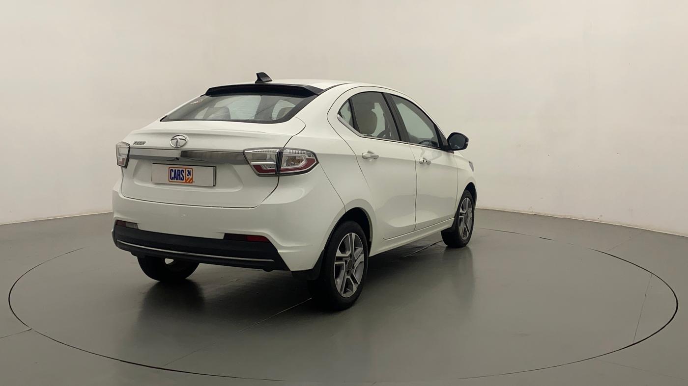 2022 Tata TIGOR XZ PLUS PETROL, Petrol, Manual, 14,310 km, Right Back Diagonal