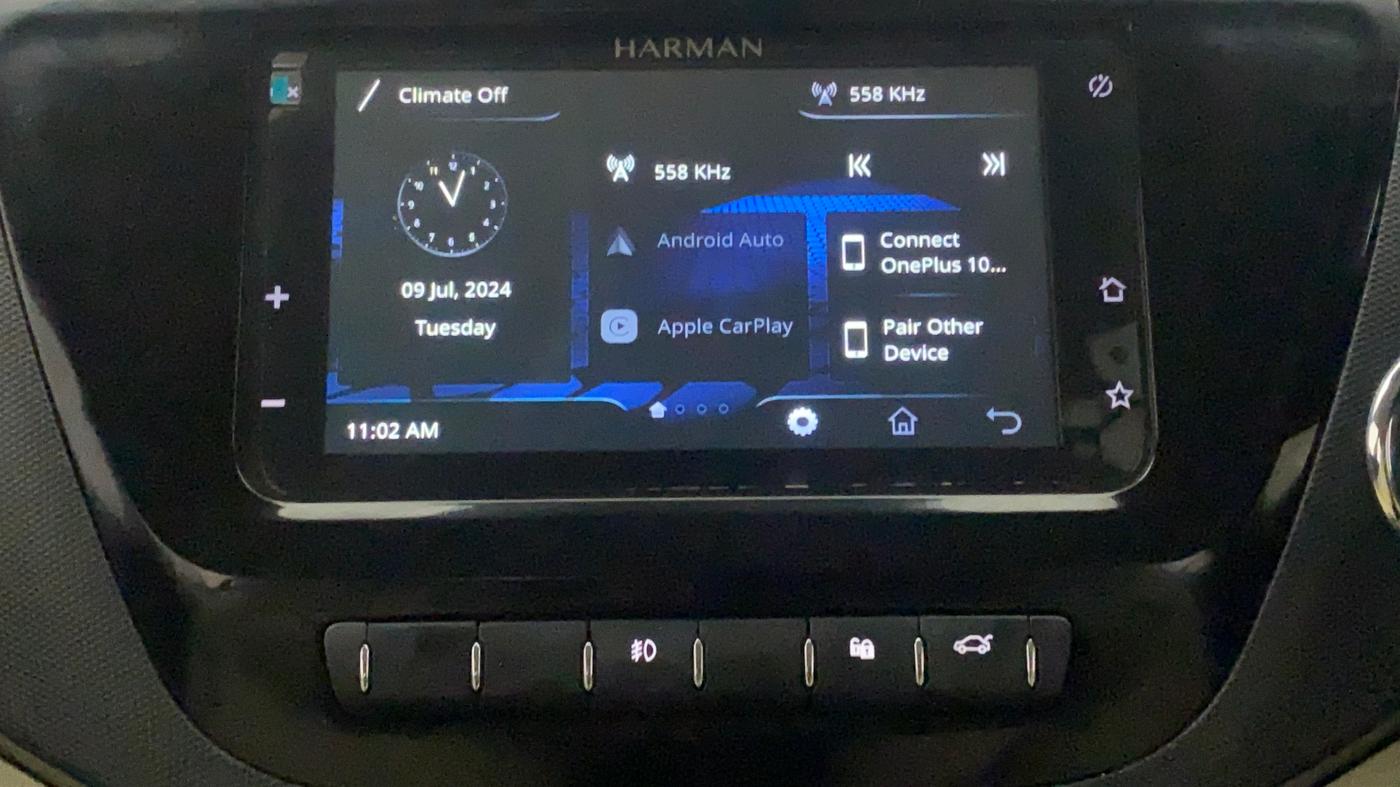 2022 Tata TIGOR XZ PLUS PETROL, Petrol, Manual, 14,310 km, Infotainment System