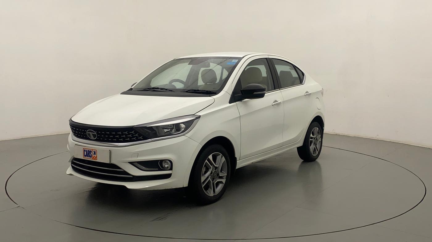 2022 Tata TIGOR XZ PLUS PETROL, Petrol, Manual, 14,310 km, Left Front Diagonal