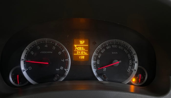 2014 Maruti Ertiga ZXI, Petrol, Manual, 54,164 km, Odometer Image