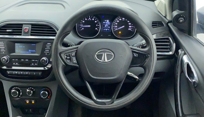2018 Tata TIGOR XZA PETROL, Petrol, Automatic, 40,326 km, Steering Wheel Close Up