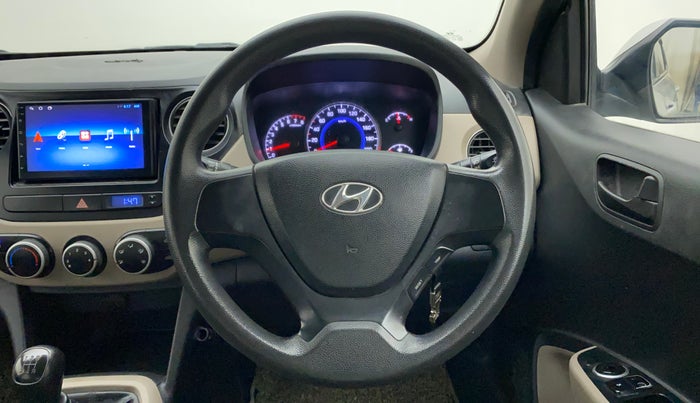 2015 Hyundai Grand i10 MAGNA 1.2 KAPPA VTVT, Petrol, Manual, 49,511 km, Steering Wheel Close Up