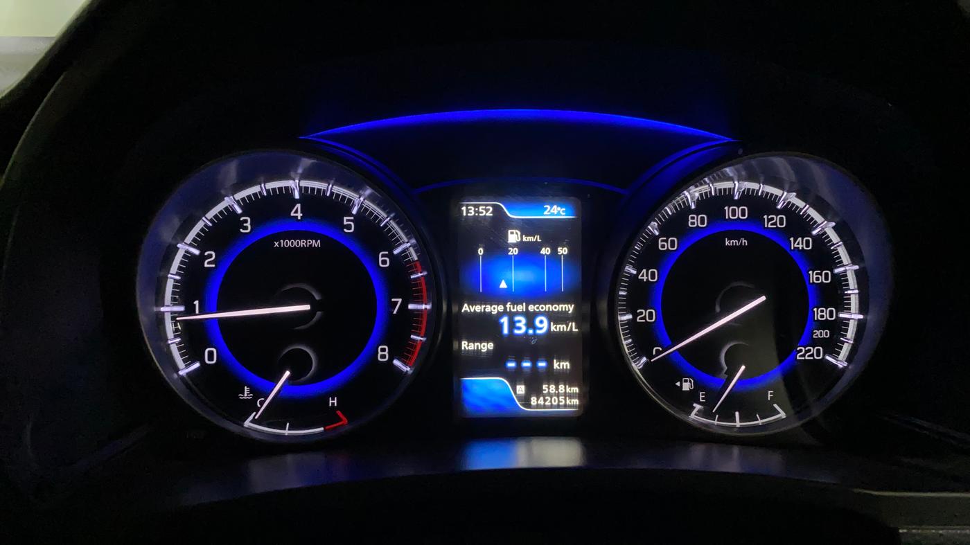 2017 Maruti Baleno ALPHA PETROL 1.2, Petrol, Manual, 84,196 km, Odometer Image