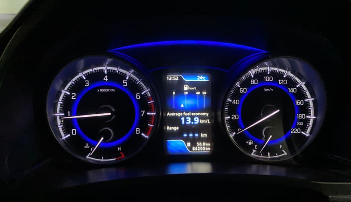 2017 Maruti Baleno ALPHA PETROL 1.2, Petrol, Manual, 84,196 km, Odometer Image