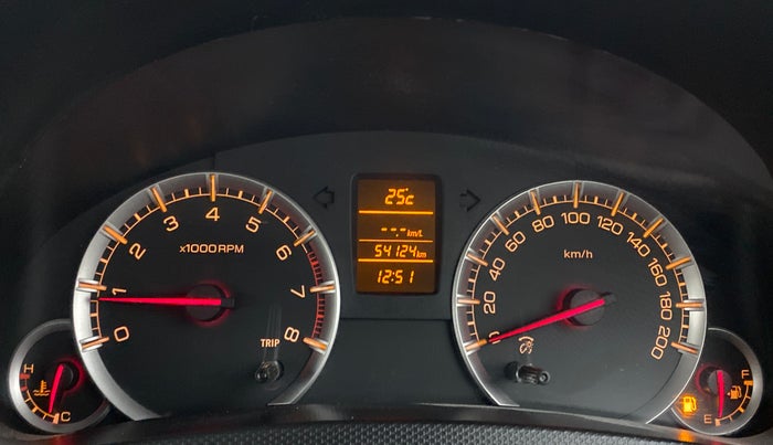 2014 Maruti Swift ZXI, Petrol, Manual, 54,124 km, Odometer Image