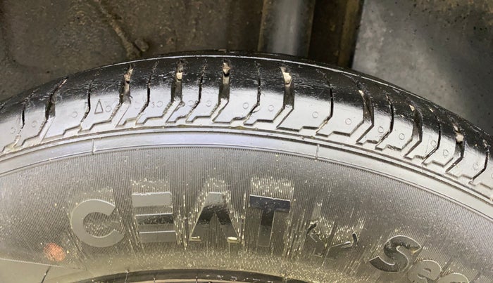 2023 Tata PUNCH ADVENTURE MT, Petrol, Manual, 36,668 km, Left Rear Tyre Tread