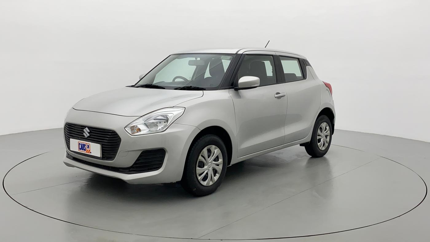 2018 Maruti Swift VXI D, Petrol, Manual, 56,409 km, Left Front Diagonal