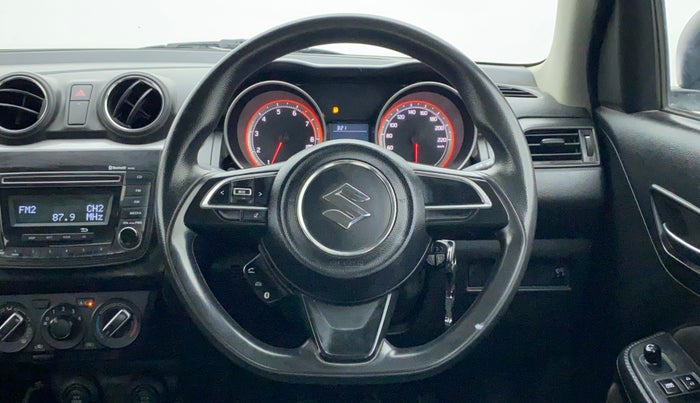 2018 Maruti Swift VXI D, Petrol, Manual, 56,409 km, Steering Wheel Close Up