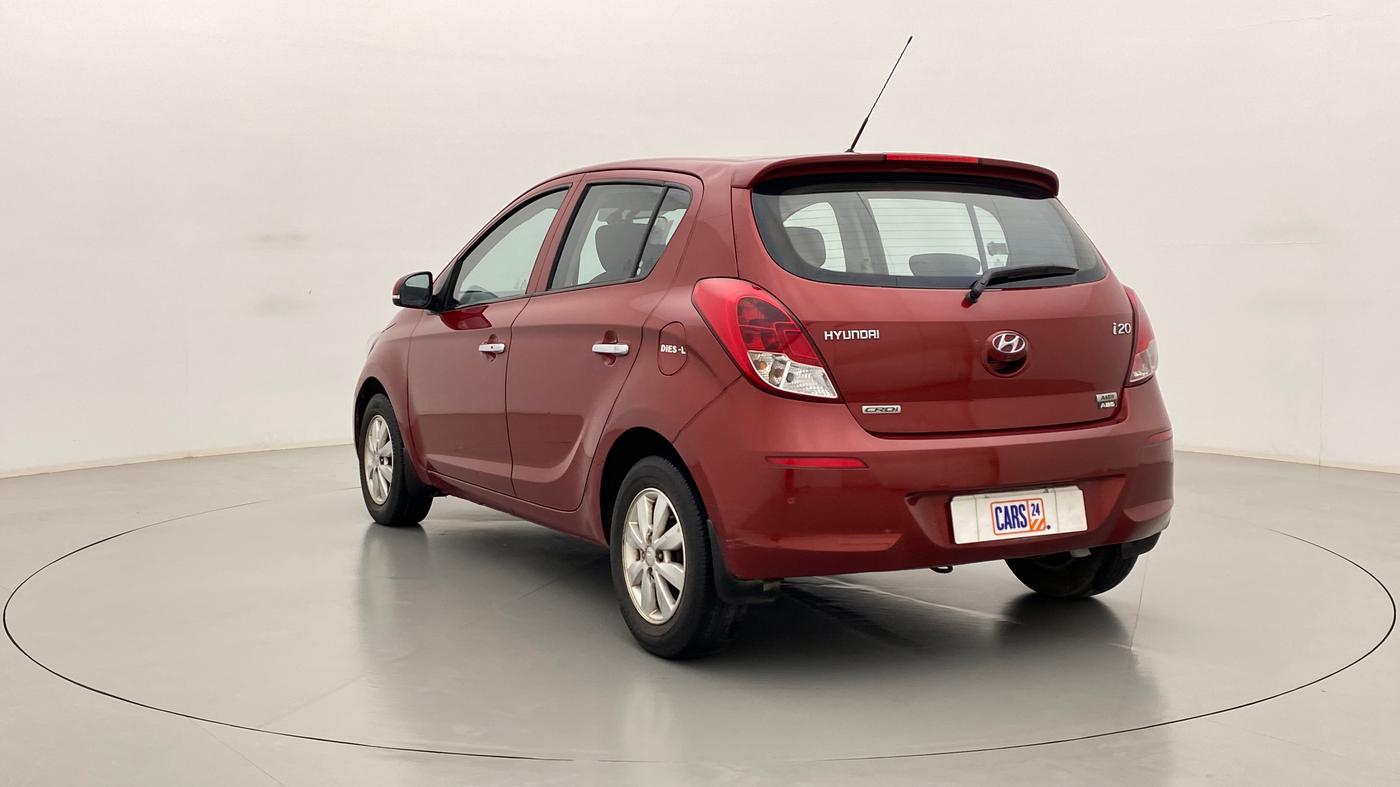 2012 Hyundai i20 ASTA 1.4 CRDI 6 SPEED, Diesel, Manual, 88,249 km, Left Back Diagonal