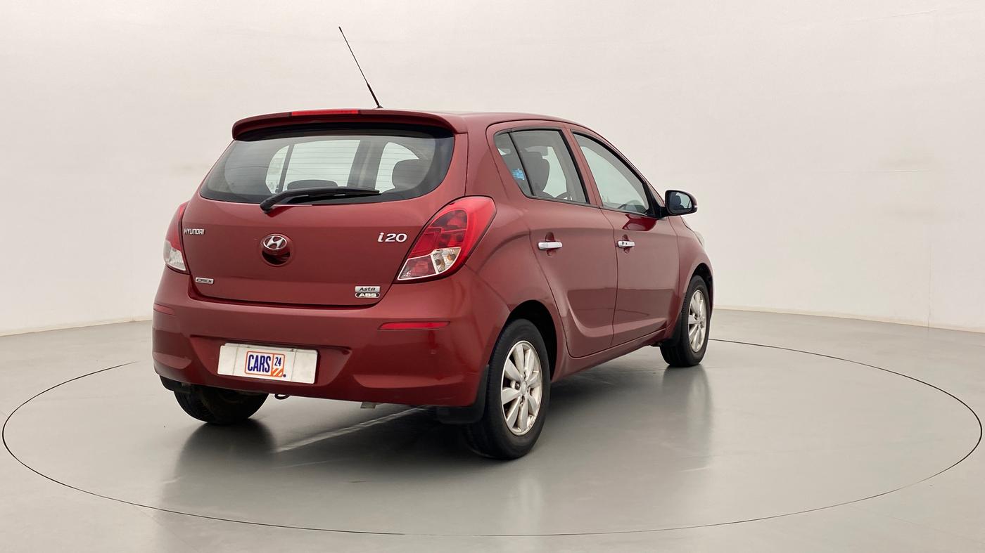 2012 Hyundai i20 ASTA 1.4 CRDI 6 SPEED, Diesel, Manual, 88,249 km, Right Back Diagonal