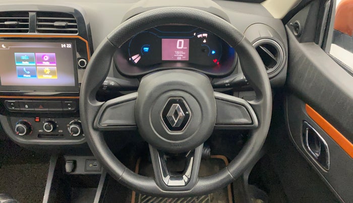 2020 Renault Kwid CLIMBER 1.0 (O), Petrol, Manual, 73,773 km, Steering Wheel Close Up