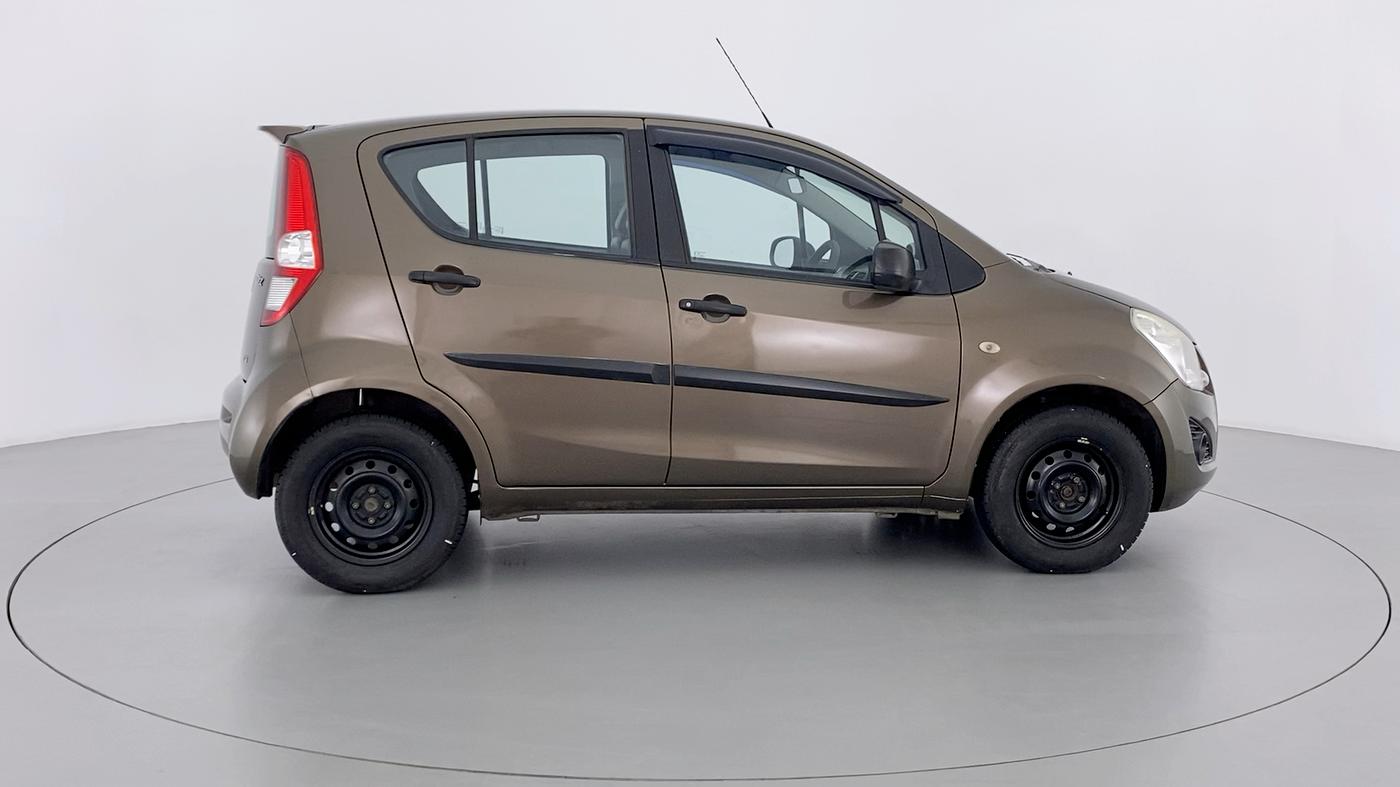 2013 Maruti Ritz VXI BS IV, Petrol, Manual, 56,890 km, Right Side View