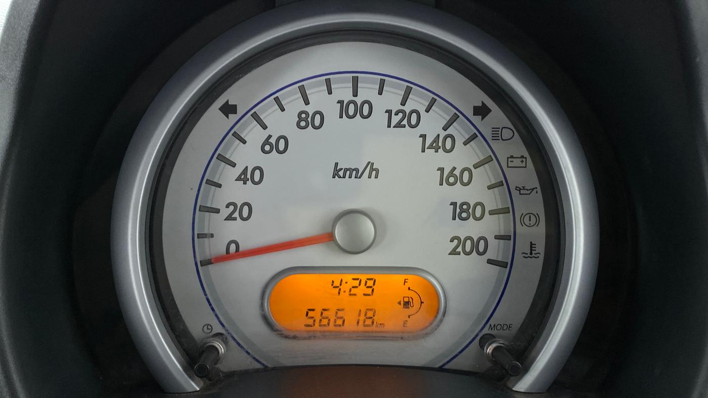 2013 Maruti Ritz VXI BS IV, Petrol, Manual, 56,890 km, Odometer Image