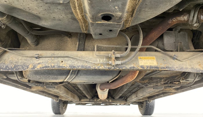 2013 Maruti Ritz VXI BS IV, Petrol, Manual, 56,890 km, Rear Underbody