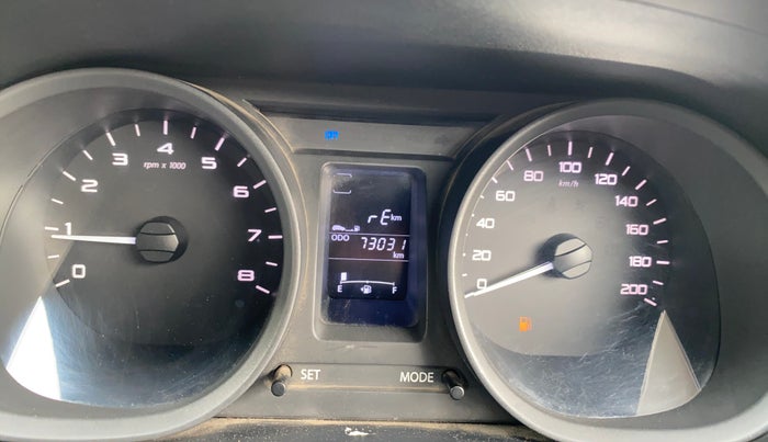 2018 Tata Tiago XT PETROL, Petrol, Manual, 73,023 km, Odometer Image