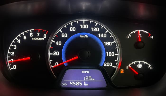 2015 Hyundai Grand i10 SPORTZ 1.2 KAPPA VTVT, Petrol, Manual, 45,841 km, Odometer Image