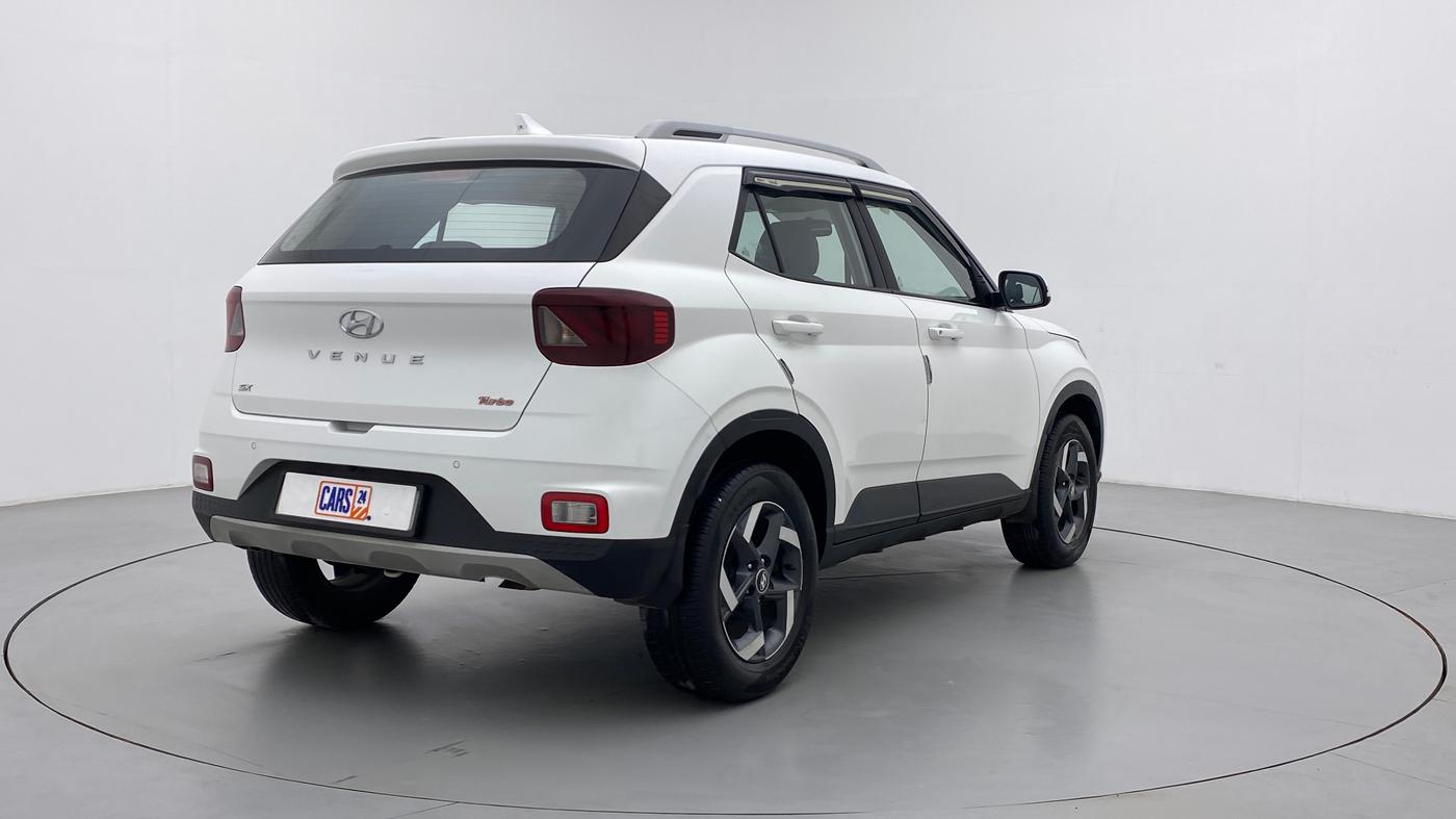 2020 Hyundai VENUE 1.0L Turbo GDI SX MT, Petrol, Manual, 21,257 km, Right Back Diagonal