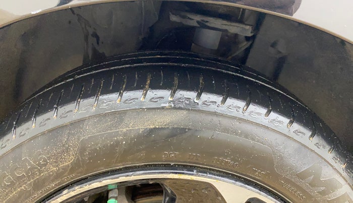 2023 Tata ALTROZ XZA PLUS DARK EDTION, Petrol, Automatic, 28,566 km, Left Front Tyre Tread