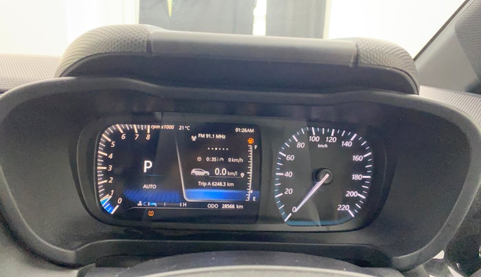 2023 Tata ALTROZ XZA PLUS DARK EDTION, Petrol, Automatic, 28,566 km, Odometer Image