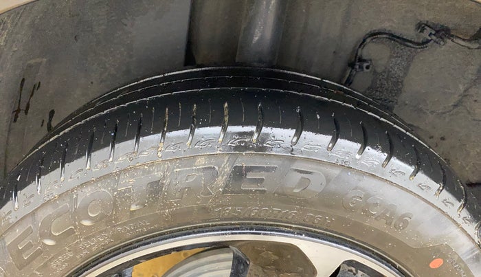 2023 Tata ALTROZ XZA PLUS DARK EDTION, Petrol, Automatic, 28,566 km, Right Rear Tyre Tread