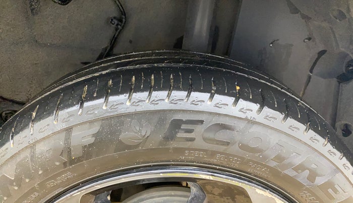 2023 Tata ALTROZ XZA PLUS DARK EDTION, Petrol, Automatic, 28,566 km, Left Rear Tyre Tread