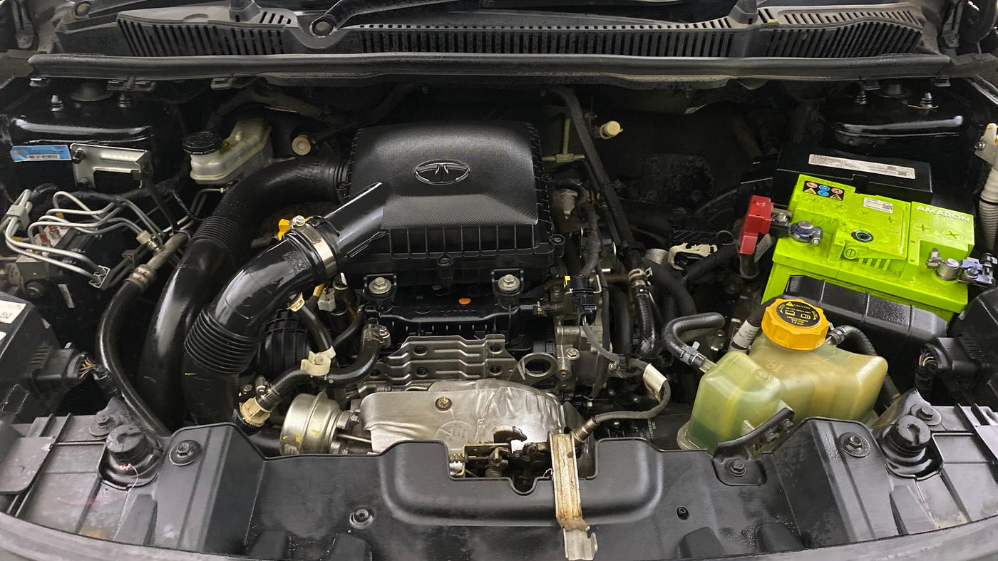 2022 Tata NEXON XZA PLUS PETROL DARK EDITION, Petrol, Automatic, 63,739 km, Engine View