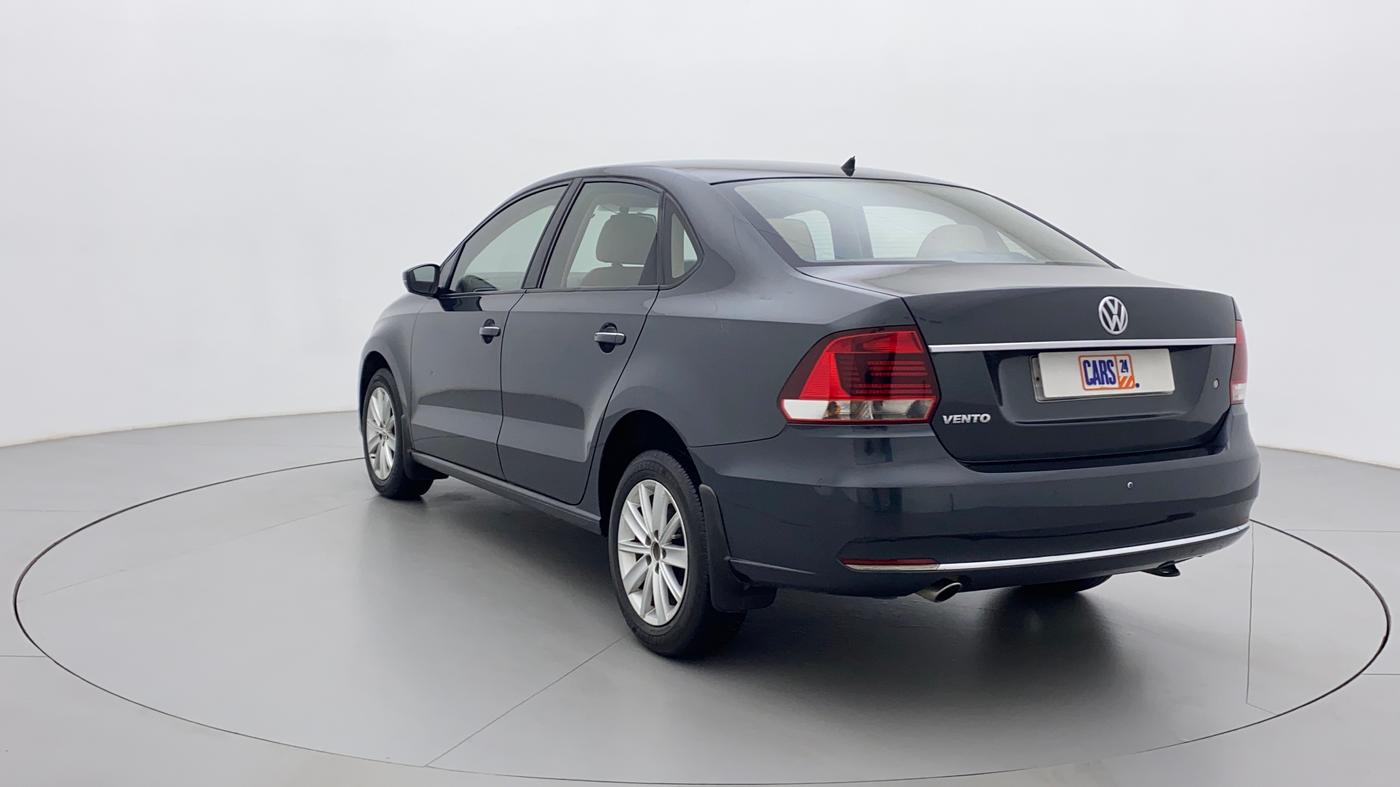2015 Volkswagen Vento HIGHLINE 1.6 MPI, Petrol, Manual, 76,528 km, Left Back Diagonal