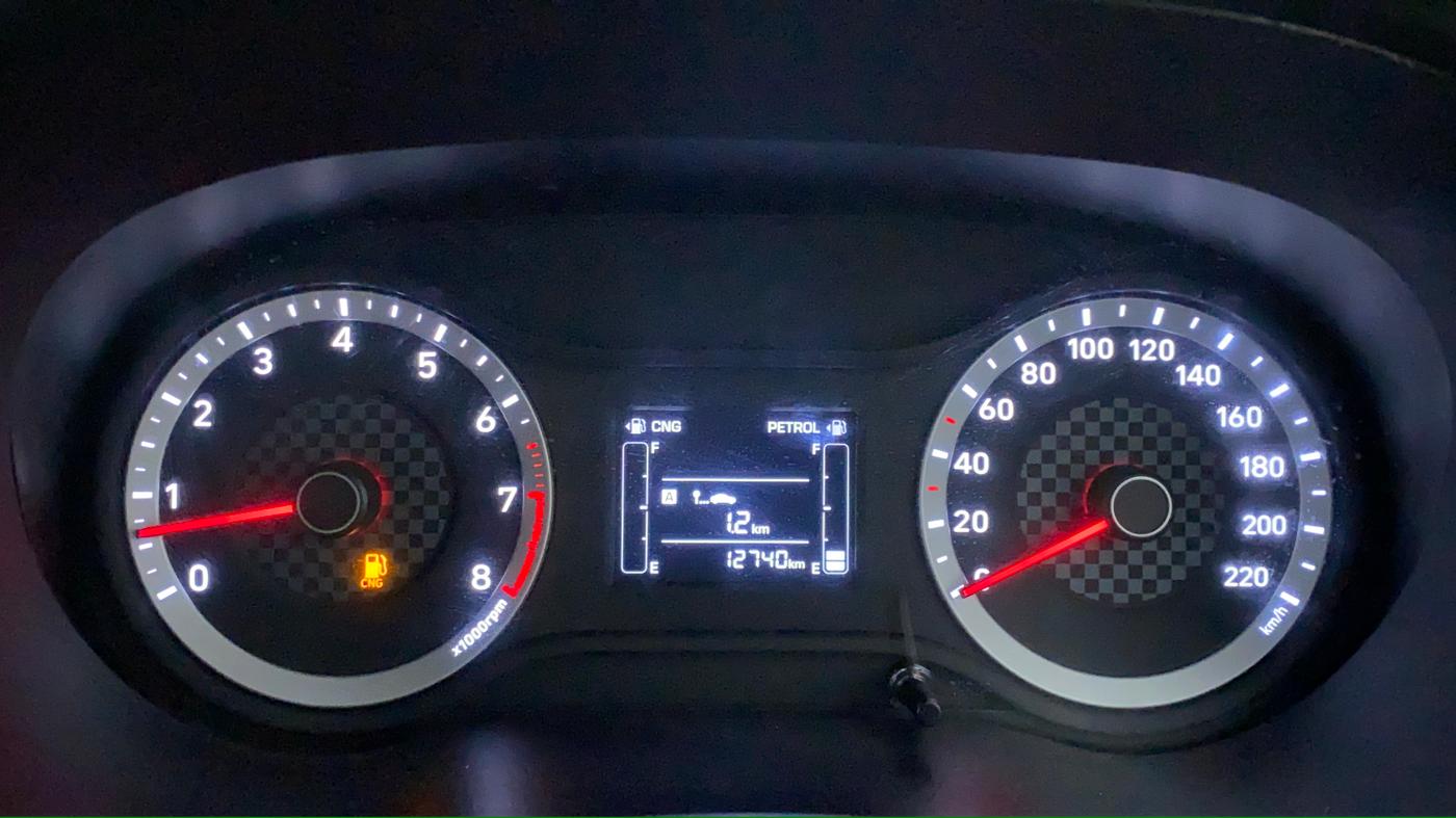 2022 Hyundai AURA S CNG, CNG, Manual, 12,798 km, Odometer Image