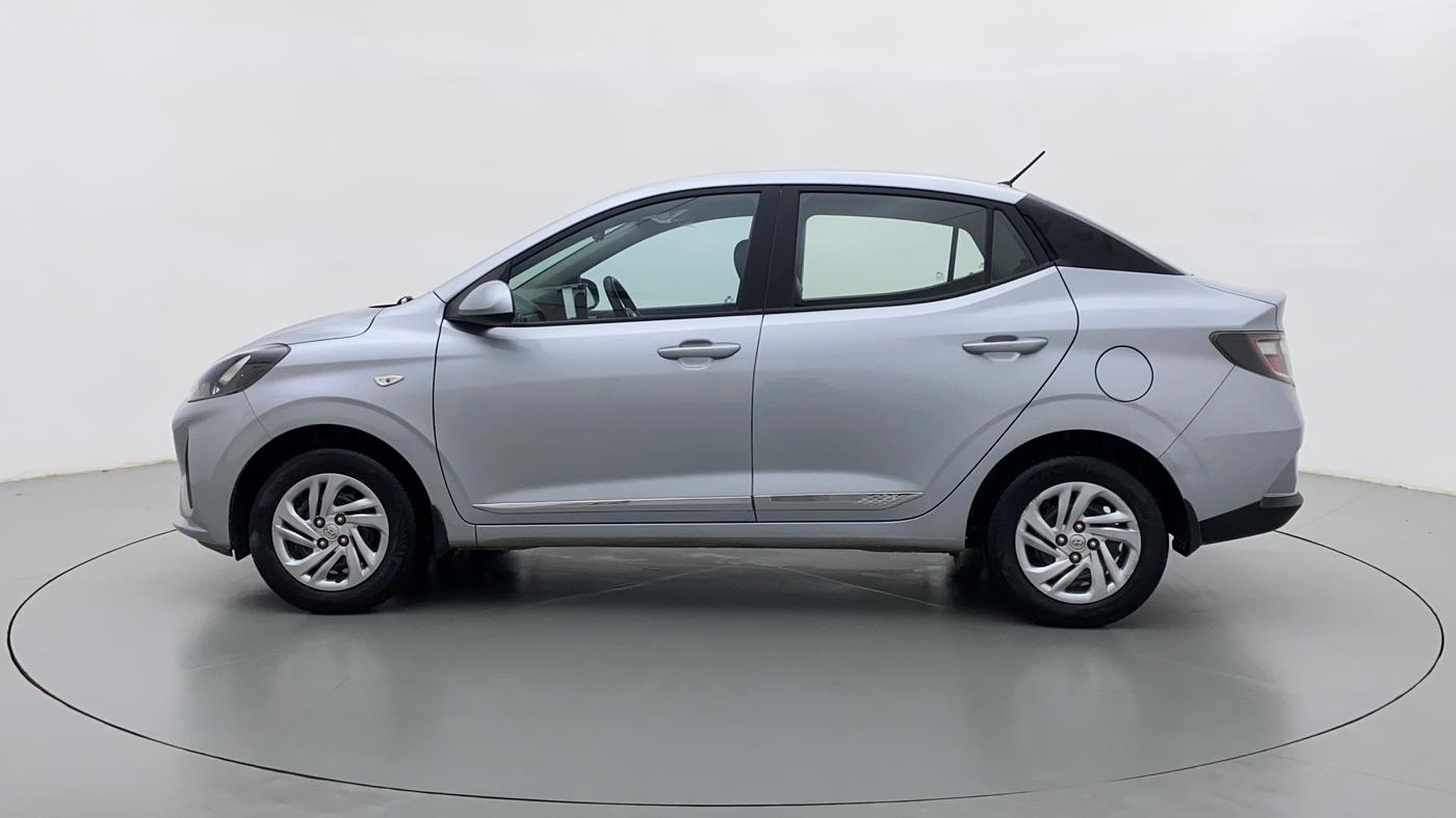 2022 Hyundai AURA S CNG, CNG, Manual, 12,798 km, Left Side